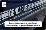 200 nouvelles brigades de gendarmerie
